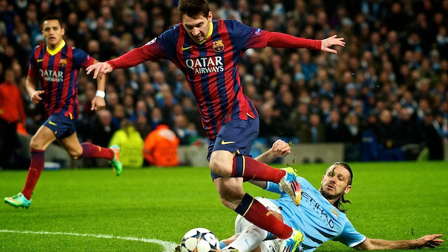 Last year Barcelona moved on after winning 4-1 in the aggregate vs Man City